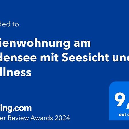 Ferienwohnung Am Bodensee Mit Seesicht Und Wellness Роршахерберг Экстерьер фото