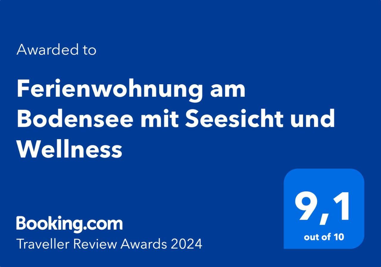 Ferienwohnung Am Bodensee Mit Seesicht Und Wellness Роршахерберг Экстерьер фото